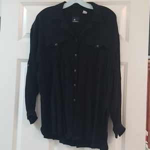 Black Liz Claiborne Button down